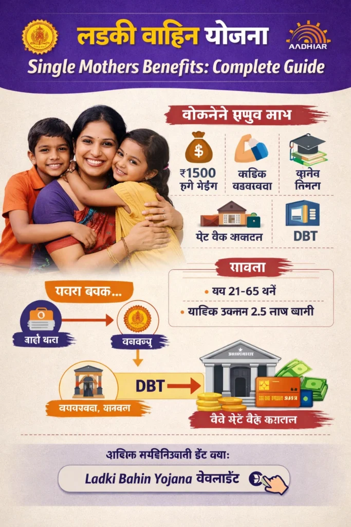 Ladki Bahin Yojana Single Mothers
