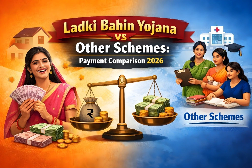 Ladki Bahin Yojana vs Other Schemes